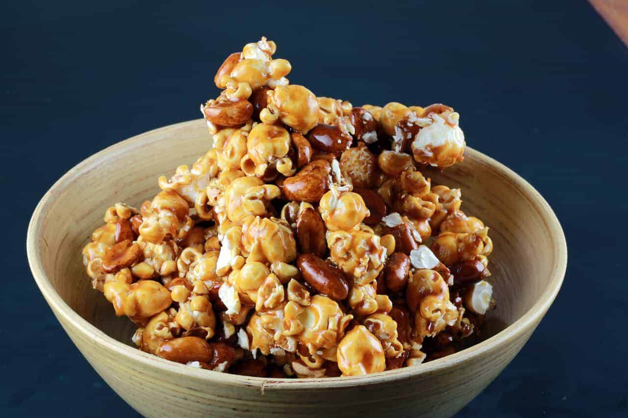 Delicious Homemade Caramel Popcorn Snack Recipe Jessica