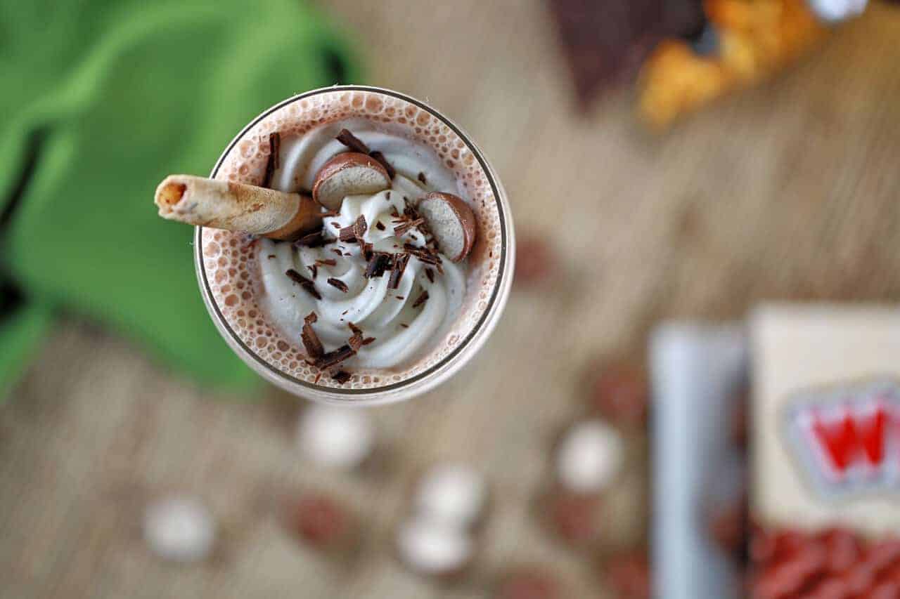Boozy Chocolate Milkshake with Whisky