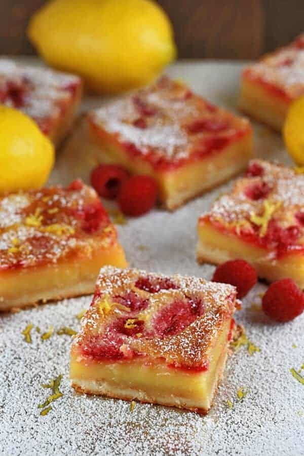 Raspberry Lemon Bars