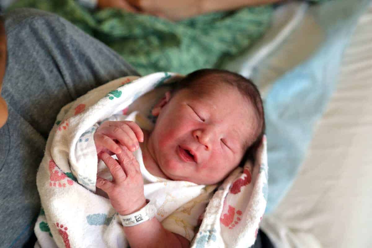 baby james cute face