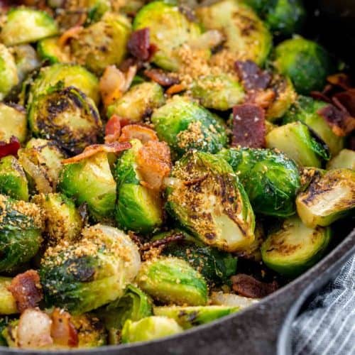Sautéed Brussels Sprouts with Bacon Jessica Gavin