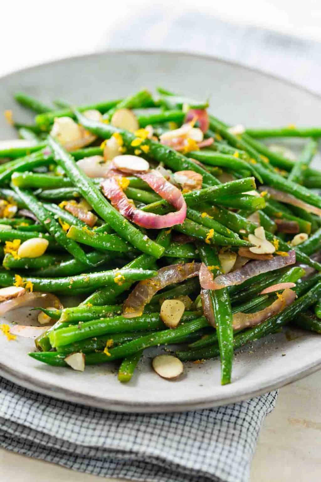Green Beans and Almonds Jessica Gavin