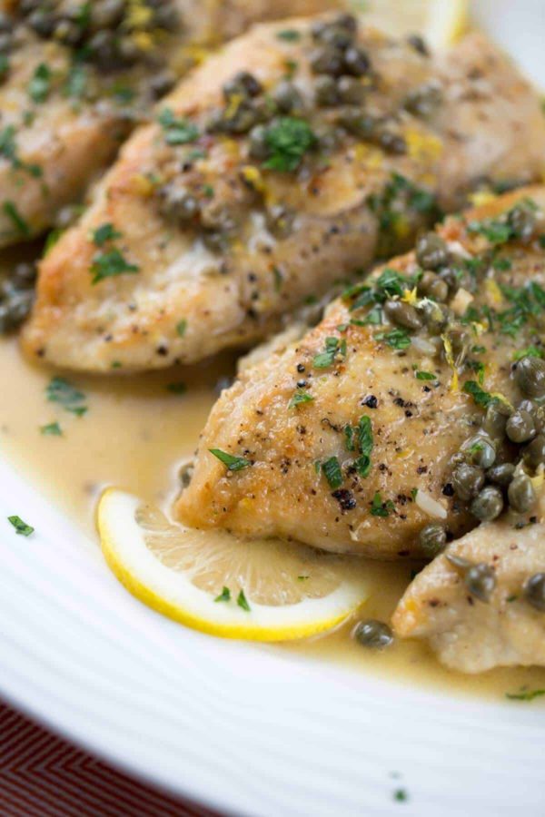 Chicken Piccata with Lemon Caper Sauce