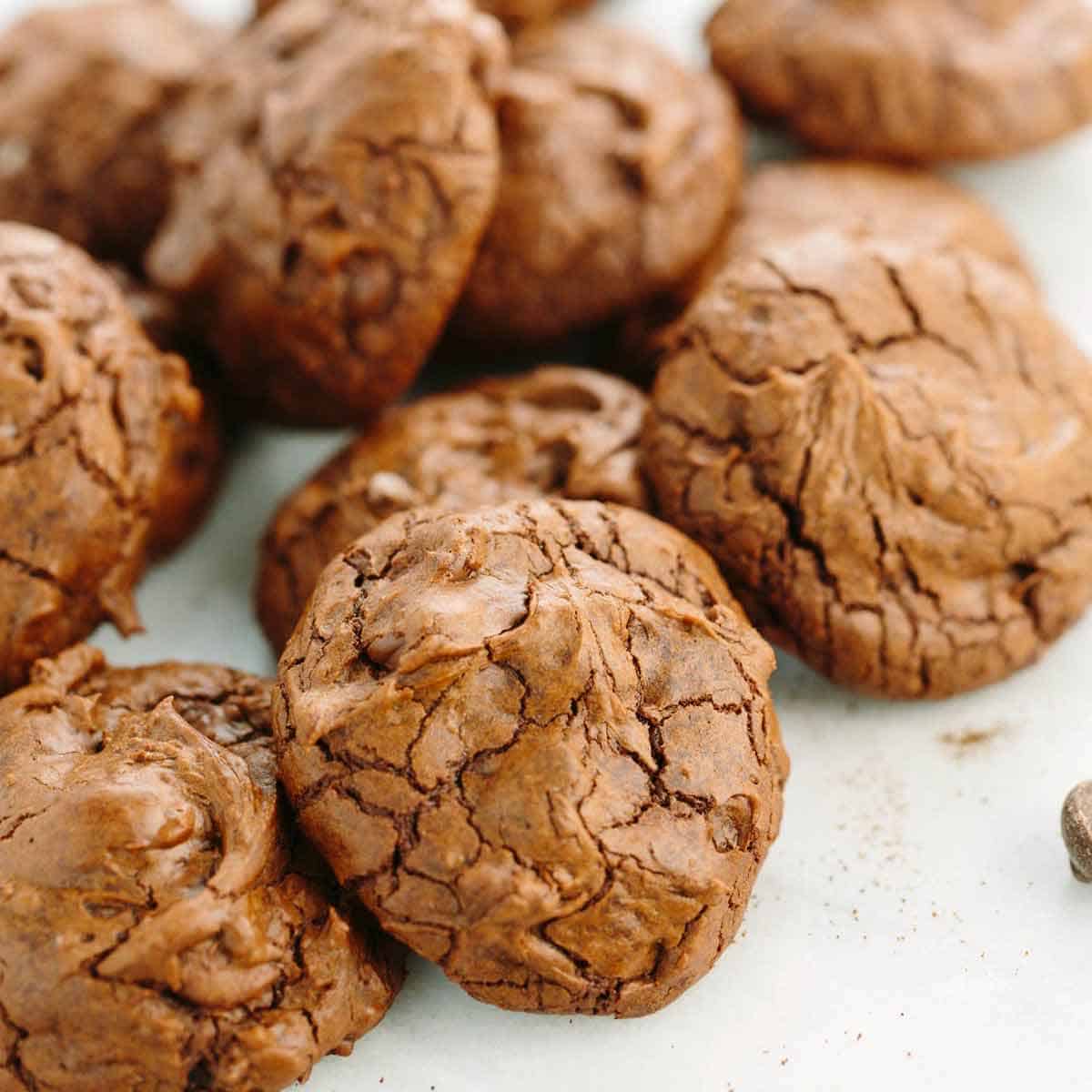 Triple Chocolate Truffle Cookies Jessica Gavin