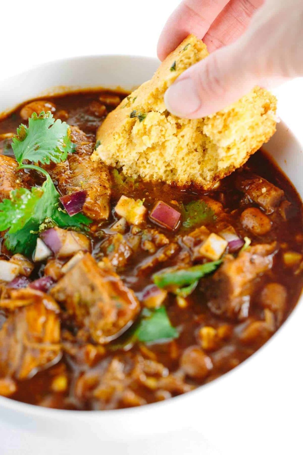 Slow Cooker Red Pork Chili Recipe Jessica Gavin