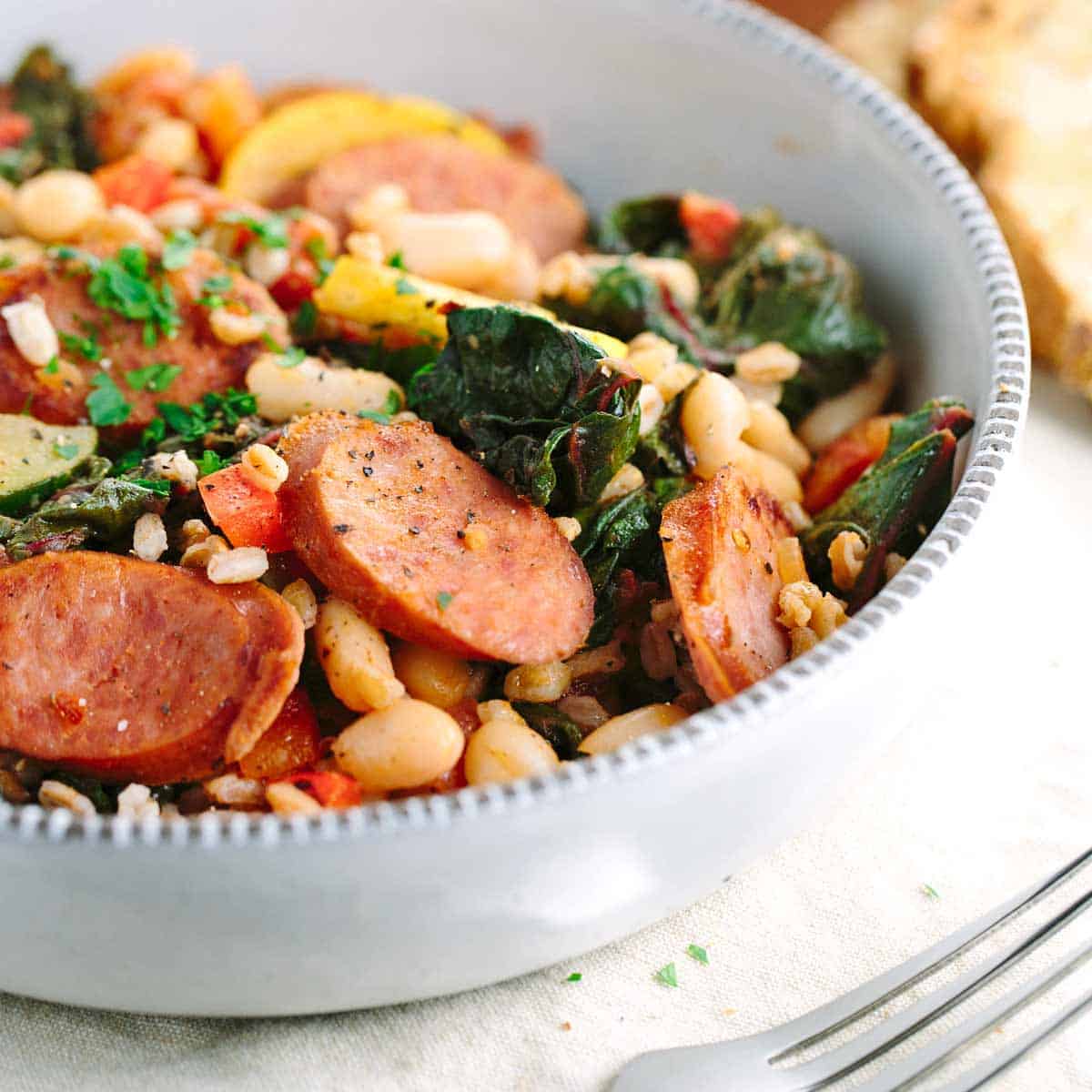 White Bean and Sausage Stew-image