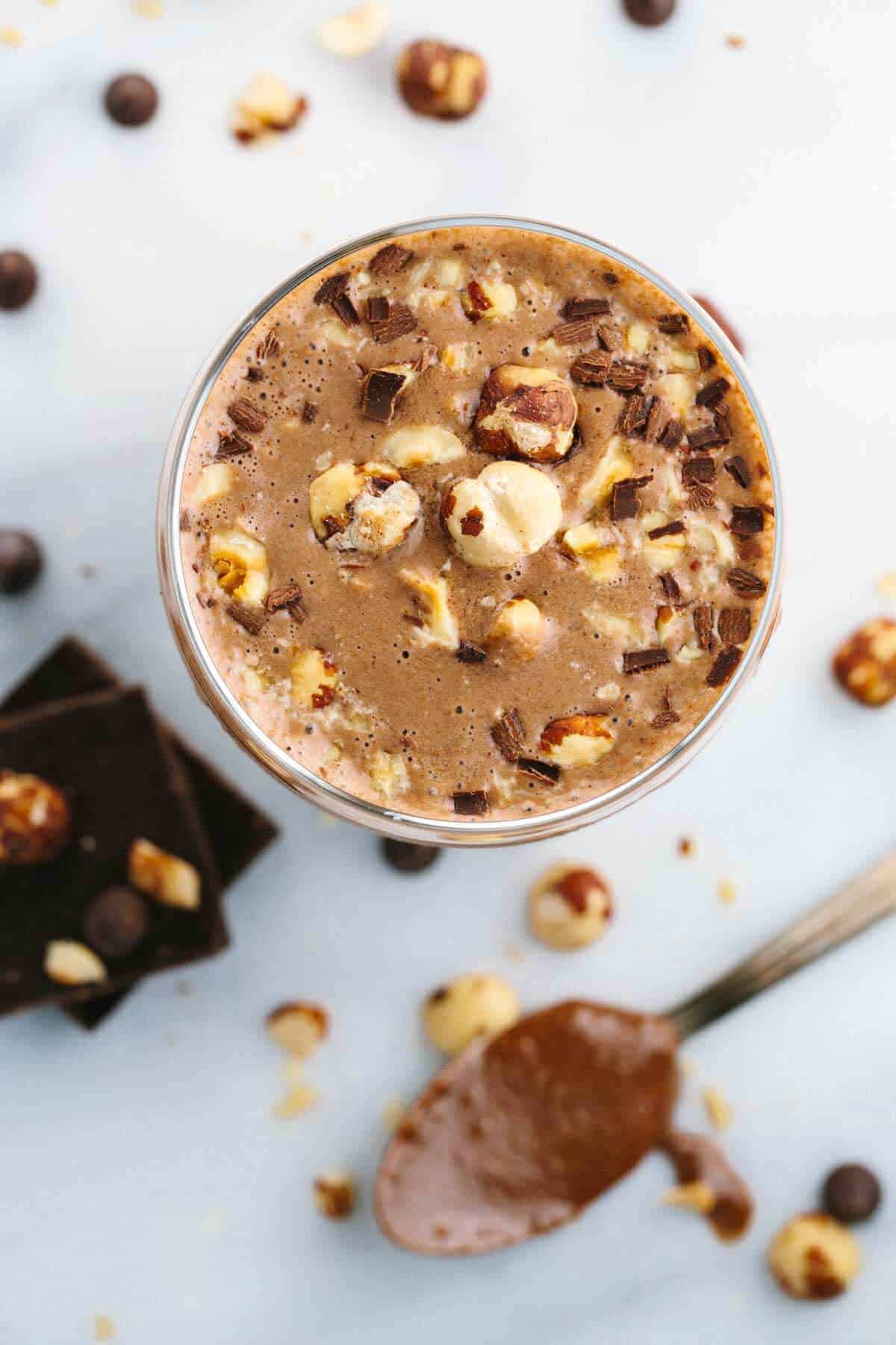 Chocolate Smoothie with Hazelnuts Jessica Gavin