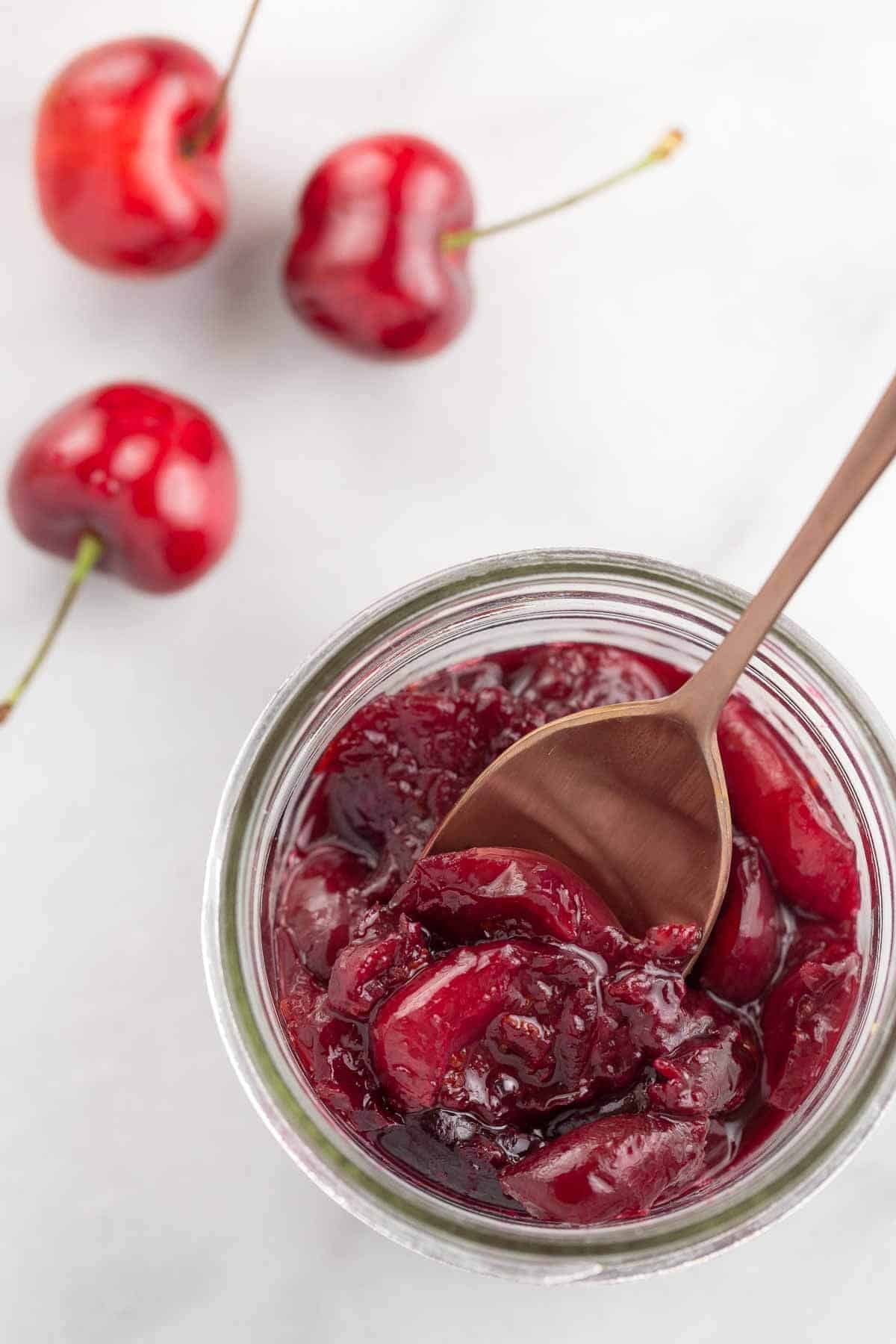 Yogurt Parfait with Cherries Jessica Gavin