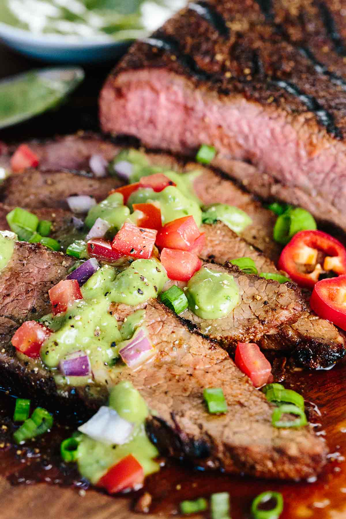 Mexican Spiced Grilled TriTip with Avocado Salsa Jessica Gavin