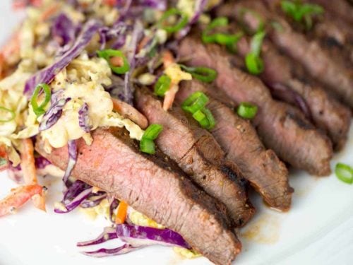 flat iron steak bbq