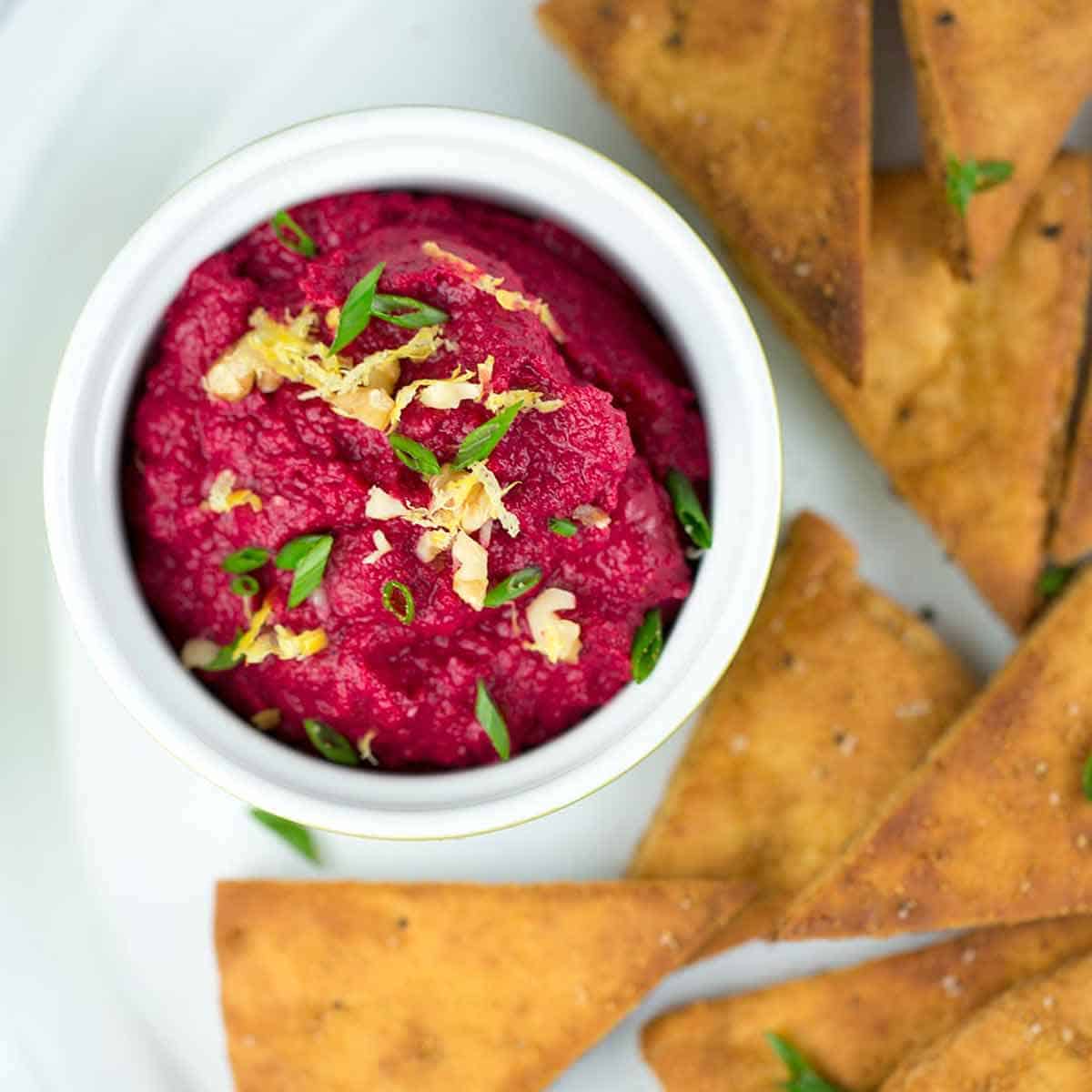Roasted Beet Hummus-image