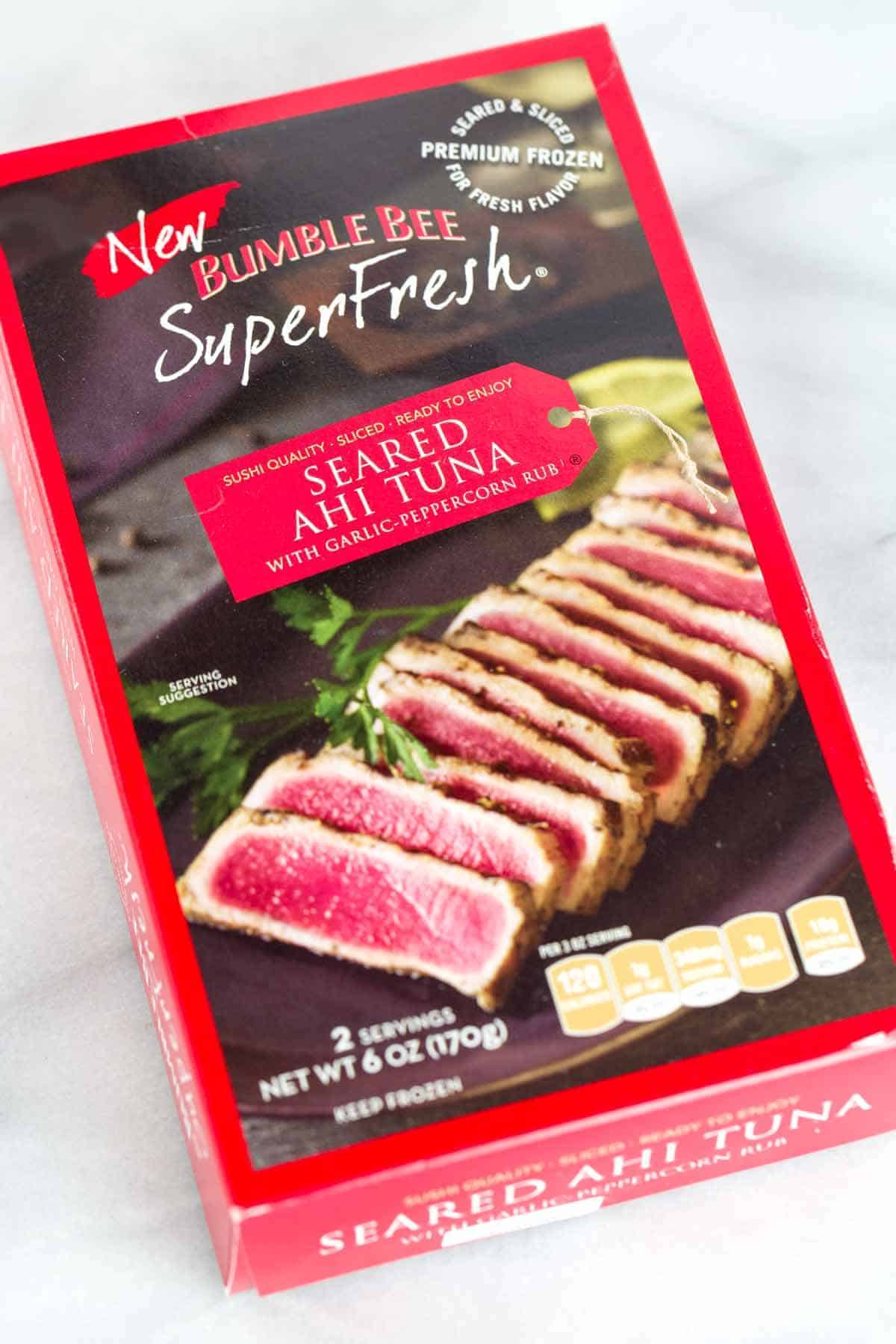 Seared Ahi Tuna with Sesame Green Beans Jessica Gavin