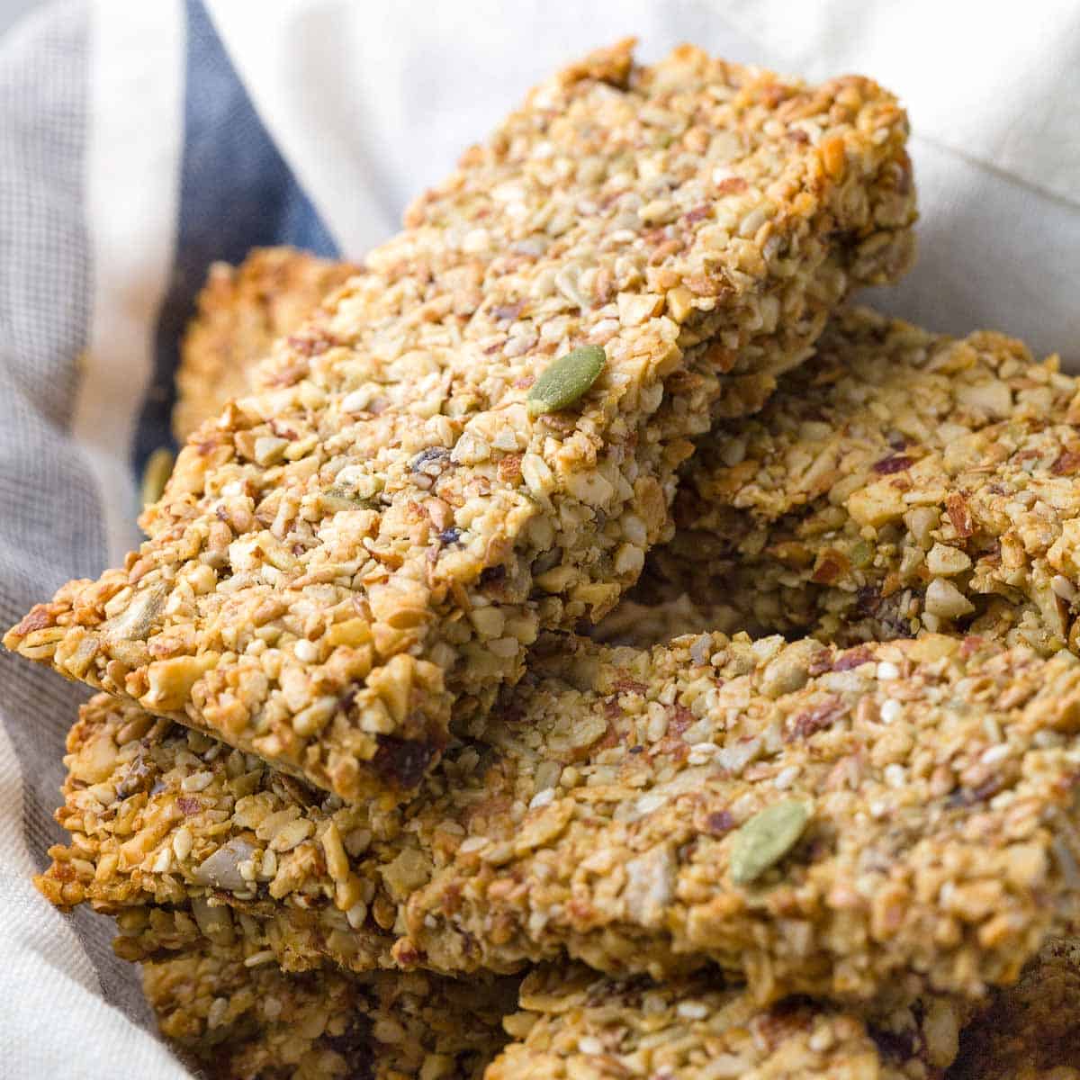 Baked Paleo Energy Bars