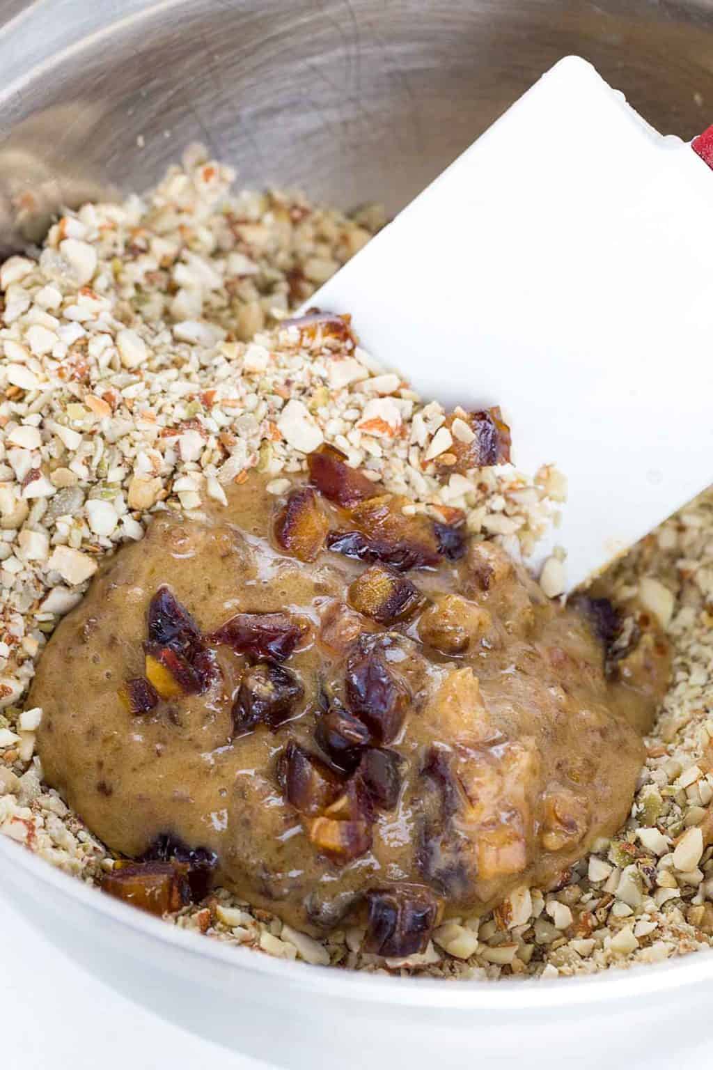 Baked Paleo Energy Bars with Nuts and Seeds Jessica Gavin