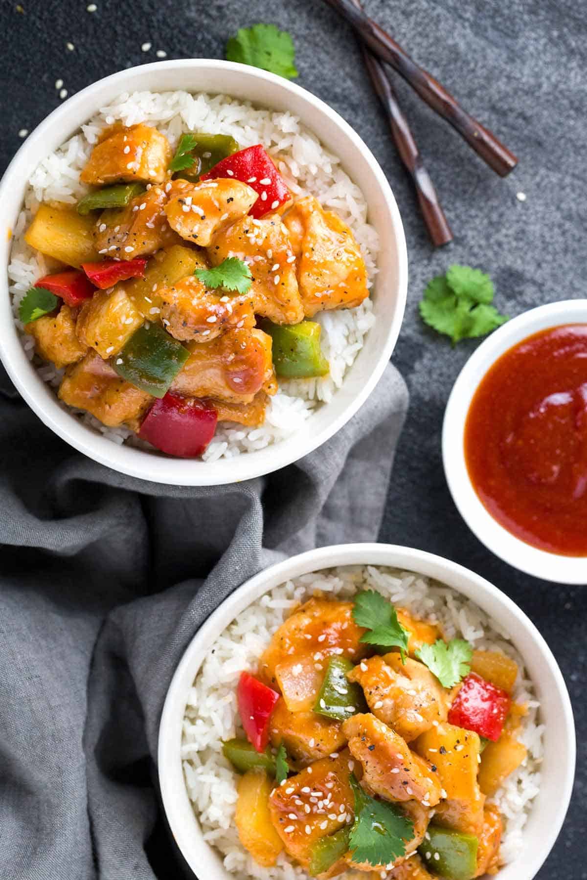 Sweet and Sour Chicken Recipe - Jessica Gavin