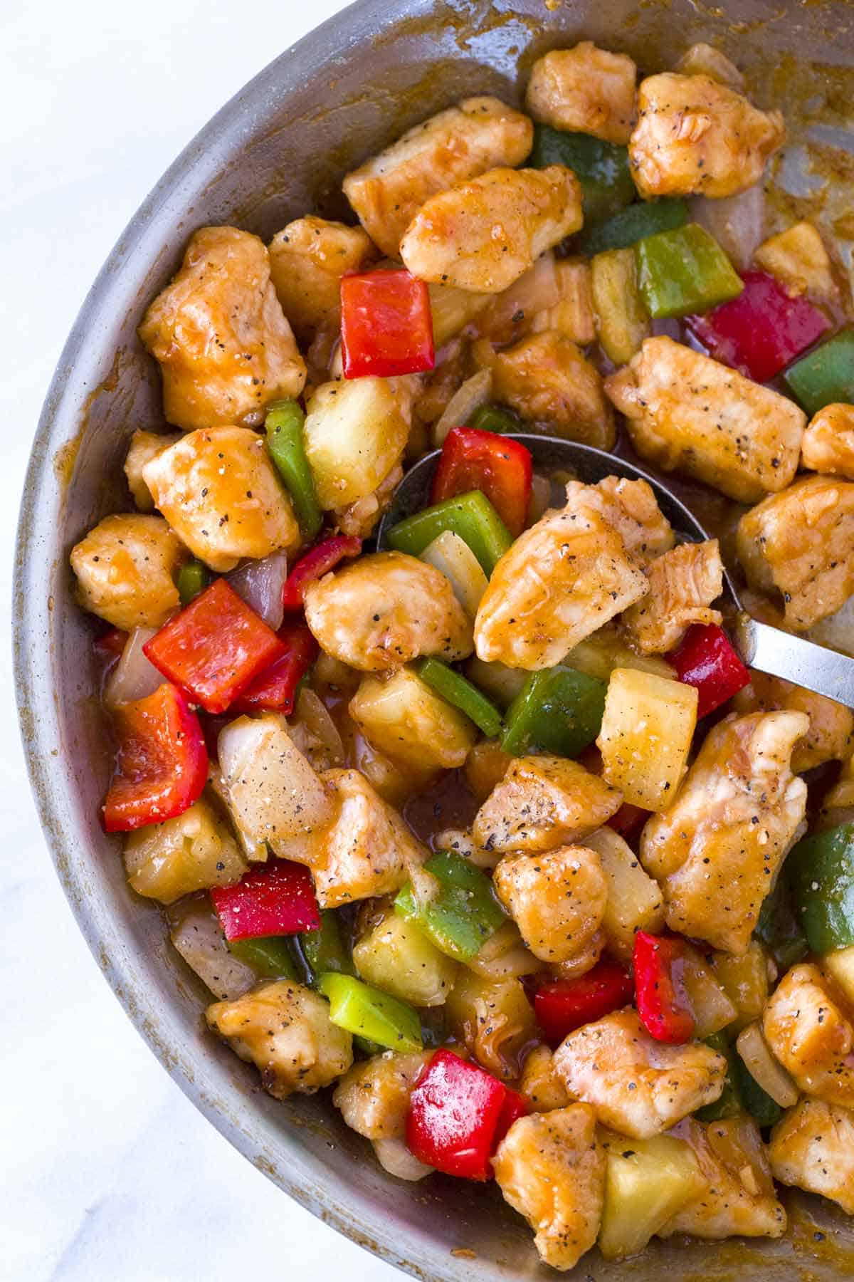 30 Minute Sweet and Sour Chicken Recipe Jessica Gavin