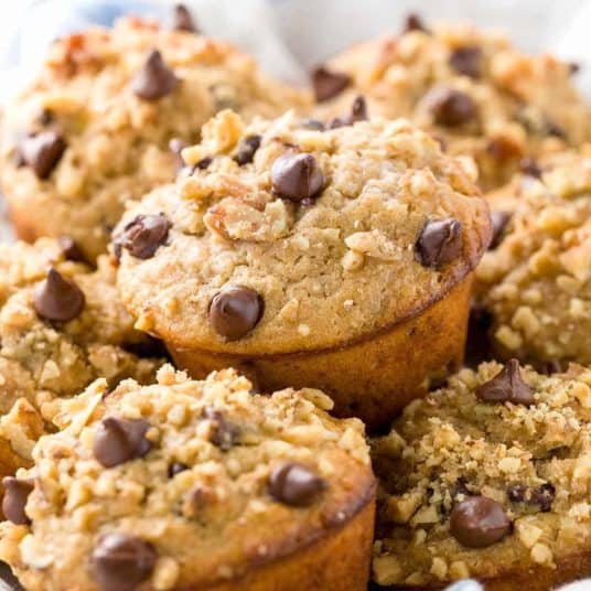Banana Chocolate Chip Muffins - Jessica Gavin