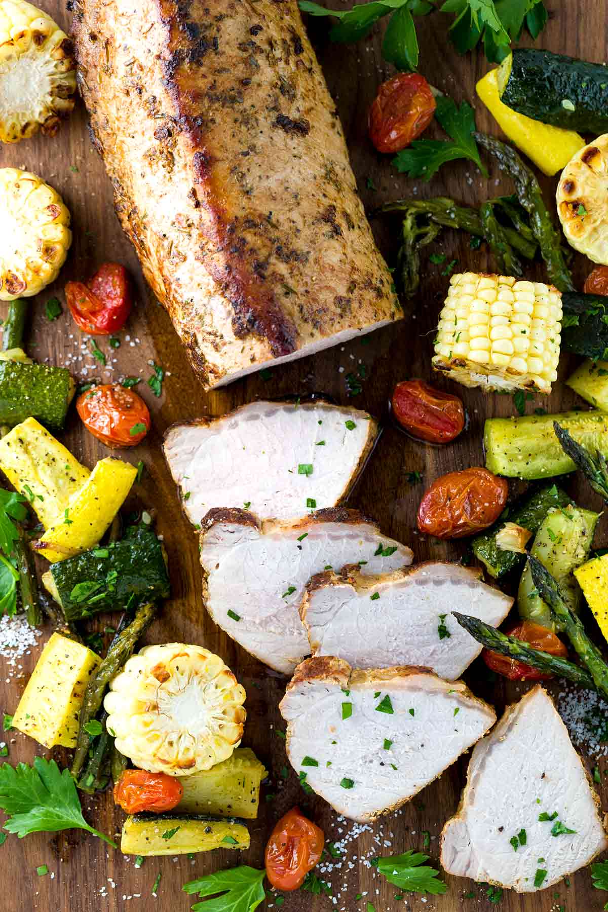 Pork Loin Roast Recipe with Herbs and Garlic Jessica Gavin