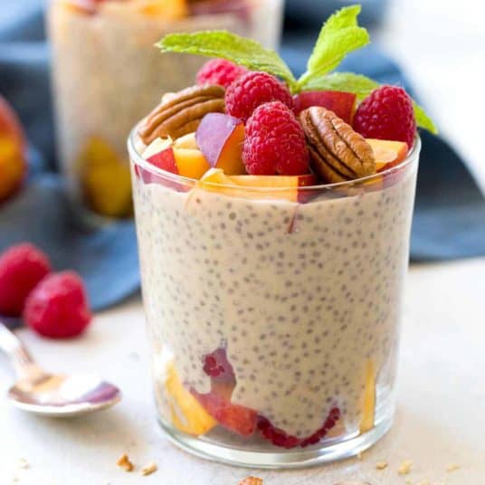 Chia Seed Protein Pudding Snack Recipe - Jessica Gavin