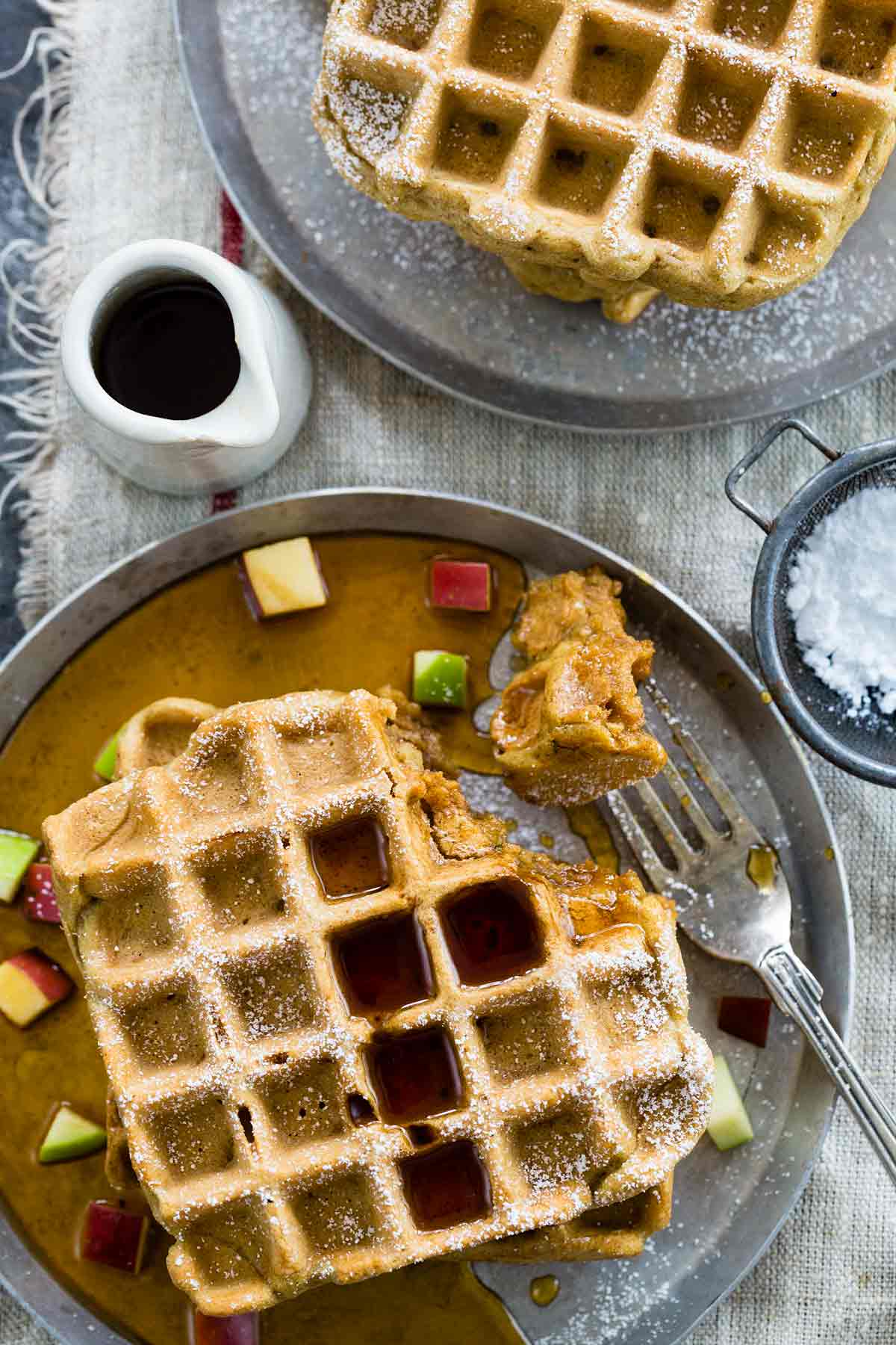 gluten free apple cinnamon waffles gavin cooking light apple crisp