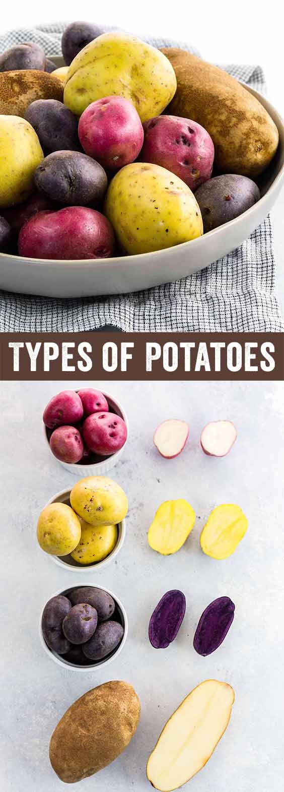 An essential guide to the most popular types of potatoes. With so many choices available, there are key characteristics in flavor and texture to look for when selecting. Learn the differences and uses to make the right decision for cooking.