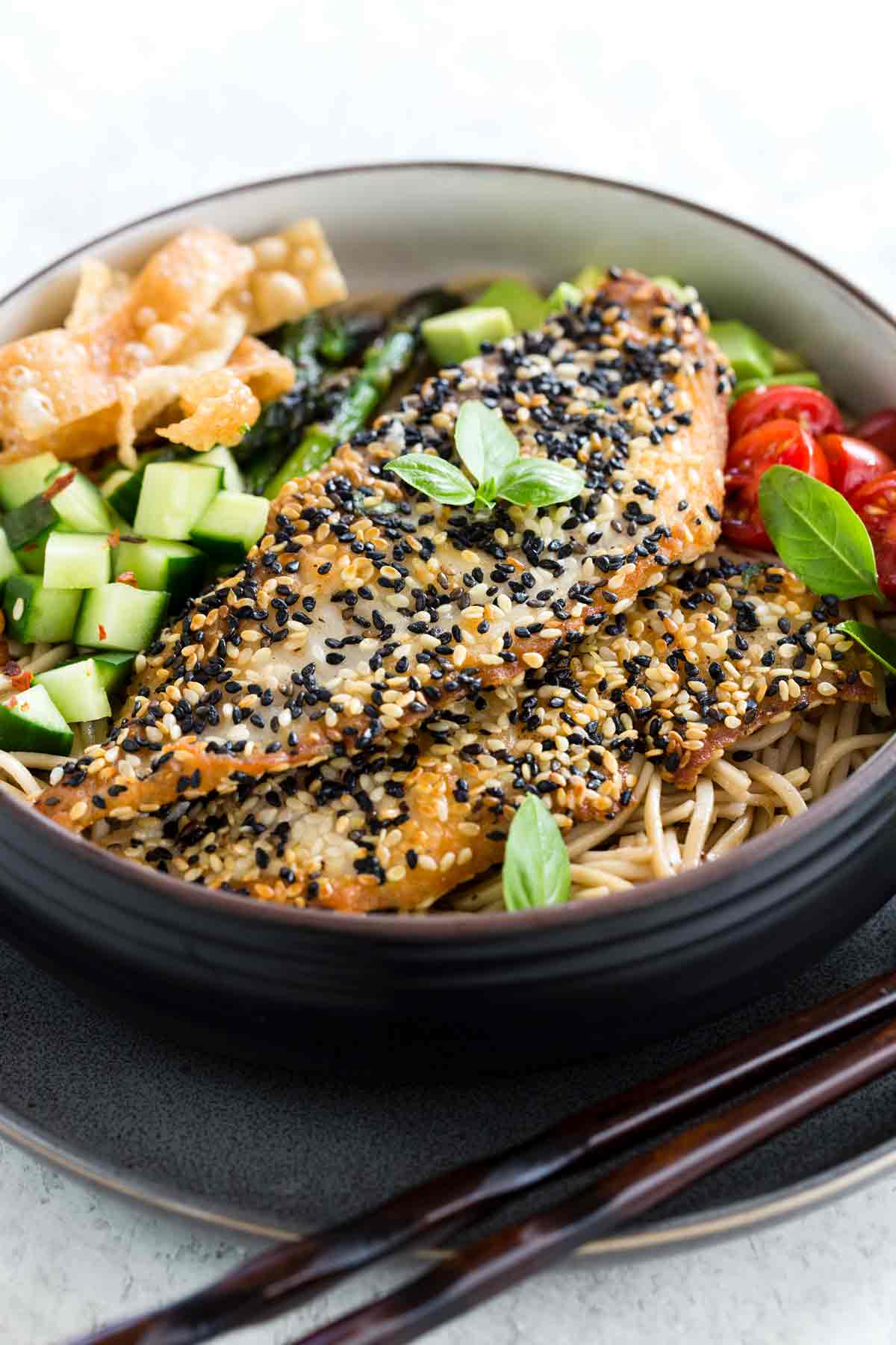 PanFried Tilapia with Sesame Crust Jessica Gavin