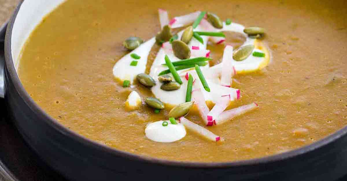 Red Lentil Soup Recipe (Instant Pot) Jessica Gavin