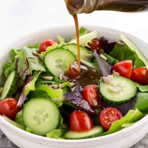 Homemade Balsamic Vinaigrette Dressing Jessica Gavin