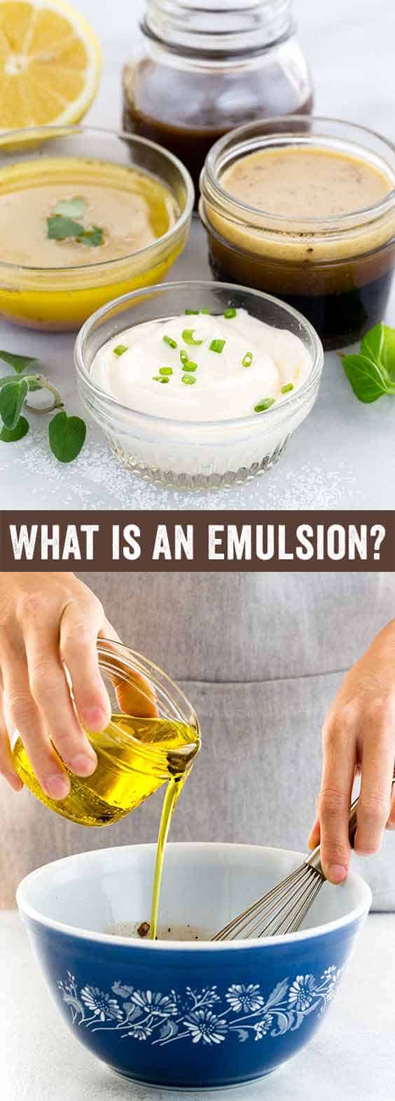 Understanding what an emulsion is and how to create one is essential in cooking. Using the proper mixing technique and emulsifier will ensure success in making stable sauces and dressings.