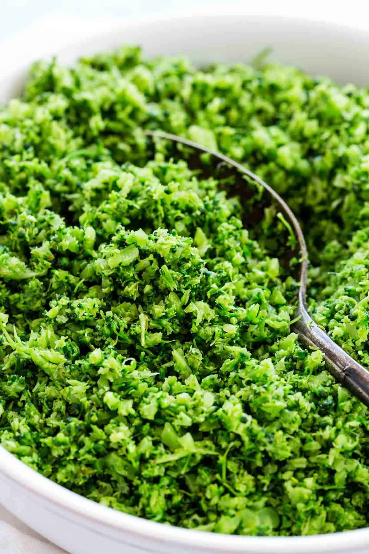 How to Make Broccoli Rice (3 Ways) - Jessica Gavin