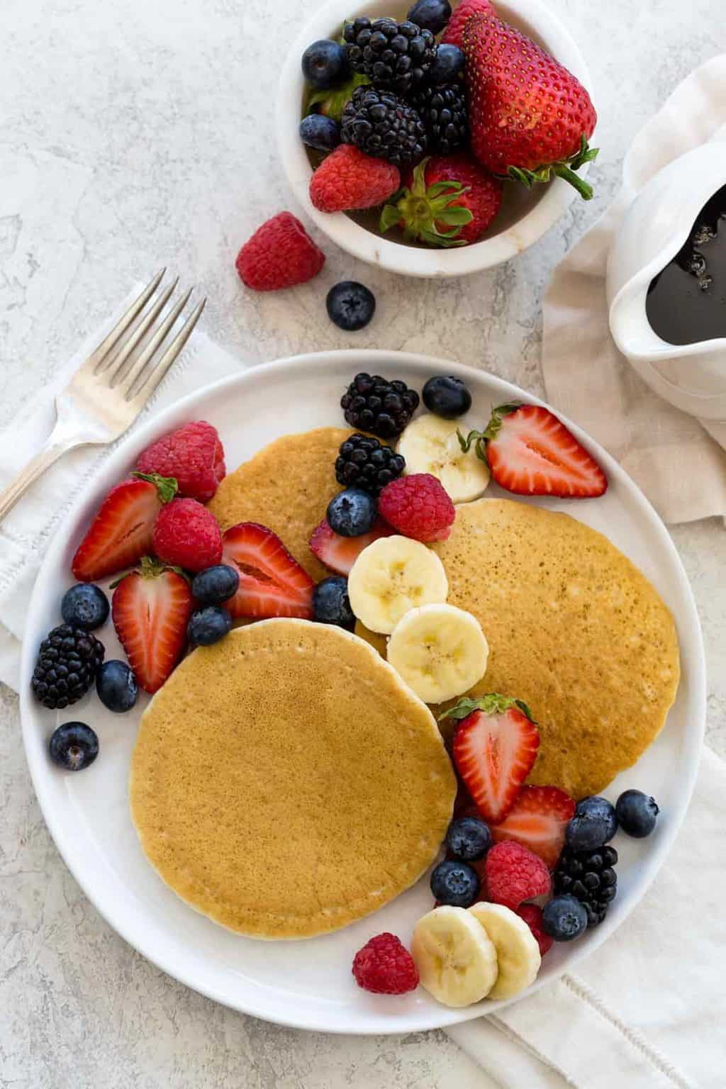 Vegan Pancakes Recipe Jessica Gavin