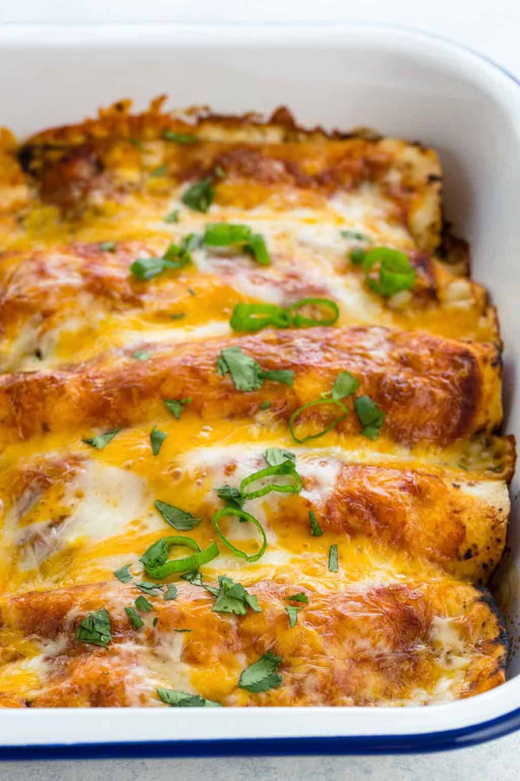 Chicken Enchiladas Recipe - Jessica Gavin