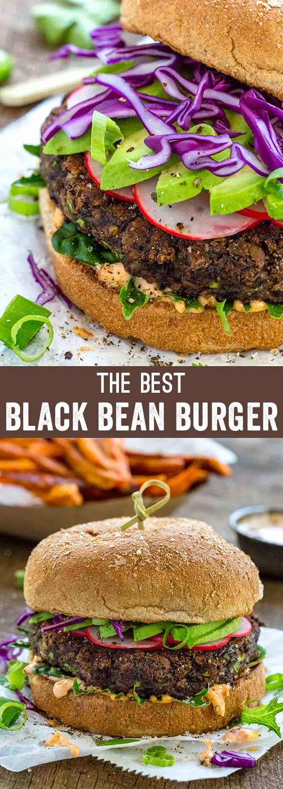 Black bean burgers are not your ordinary vegetarian patties. This recipe is packed with bold southwest flavors, wholesome beans, and made with ease in a food processor or blender. Add extra flavor to each burger with your favorite toppings and spreads for a customizable hand-held meal! #veggieburger #blackbeanburger #vegan