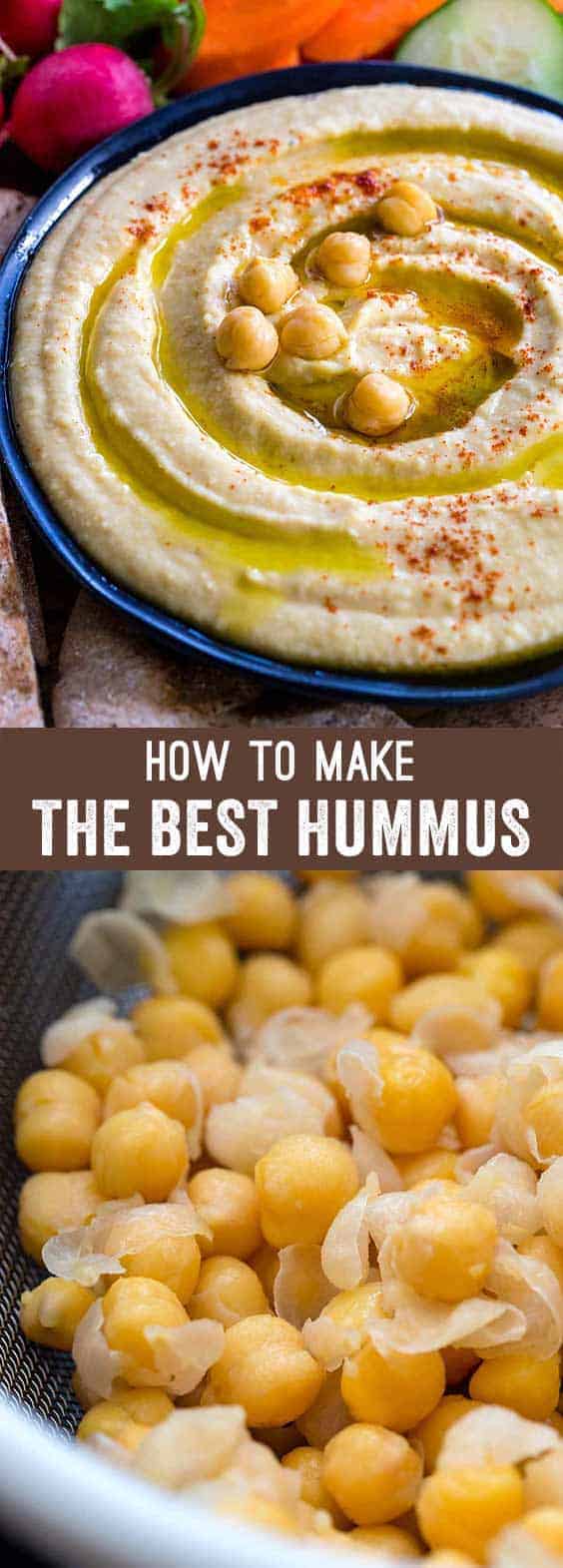 Learn how to make homemade hummus that yields authentic Mediterranean flavors. This step-by-step recipe guide will create a smooth, light, and creamy dip. A tasty appetizer served alongside pita bread or vegetables. #hummus