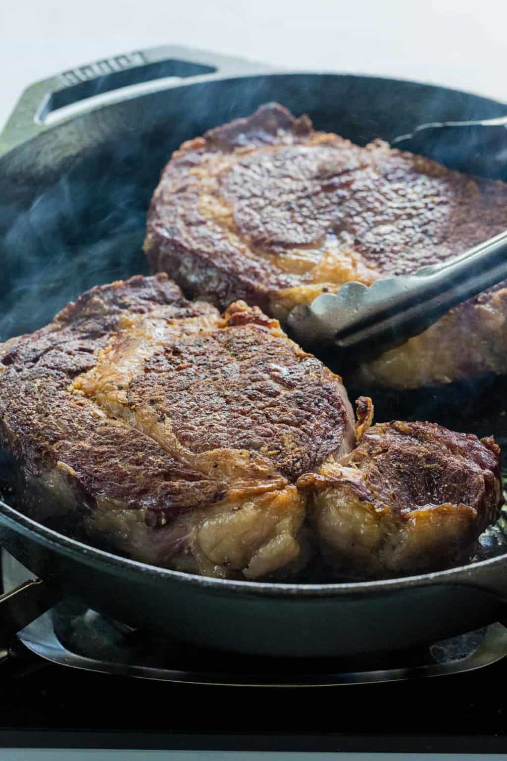 Ribeye Steaks with Red Wine Reduction Sauce Jessica Gavin