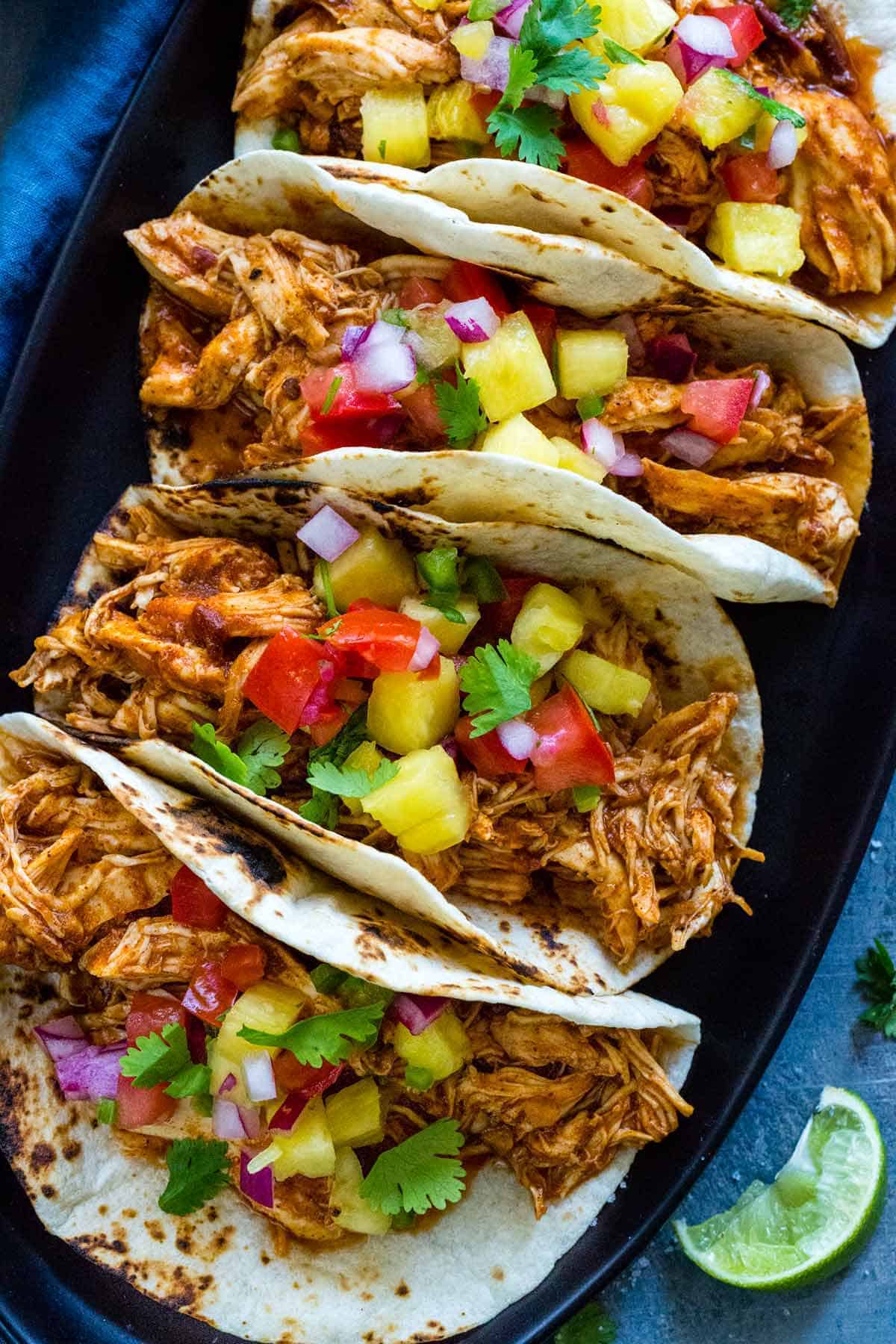 Slow Cooker Chicken Tacos Jessica Gavin