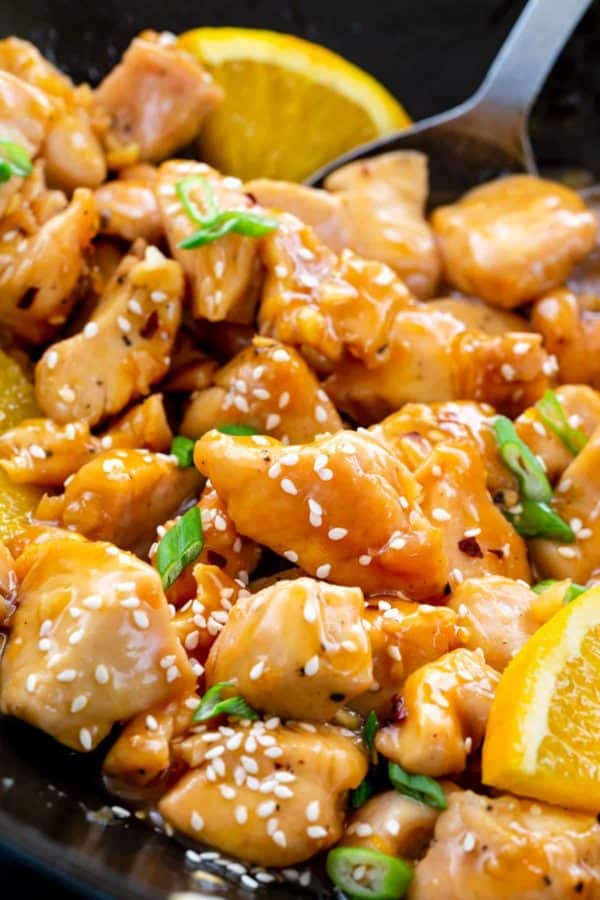 Chinese Orange Chicken Recipe - Jessica Gavin