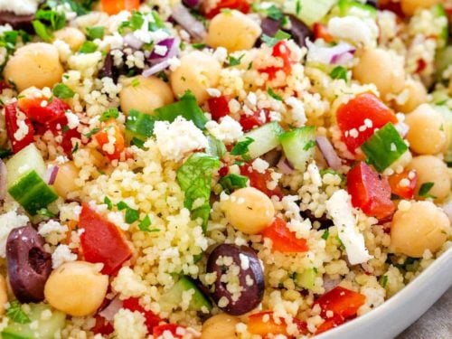 Mediterranean Couscous Salad Jessica Gavin