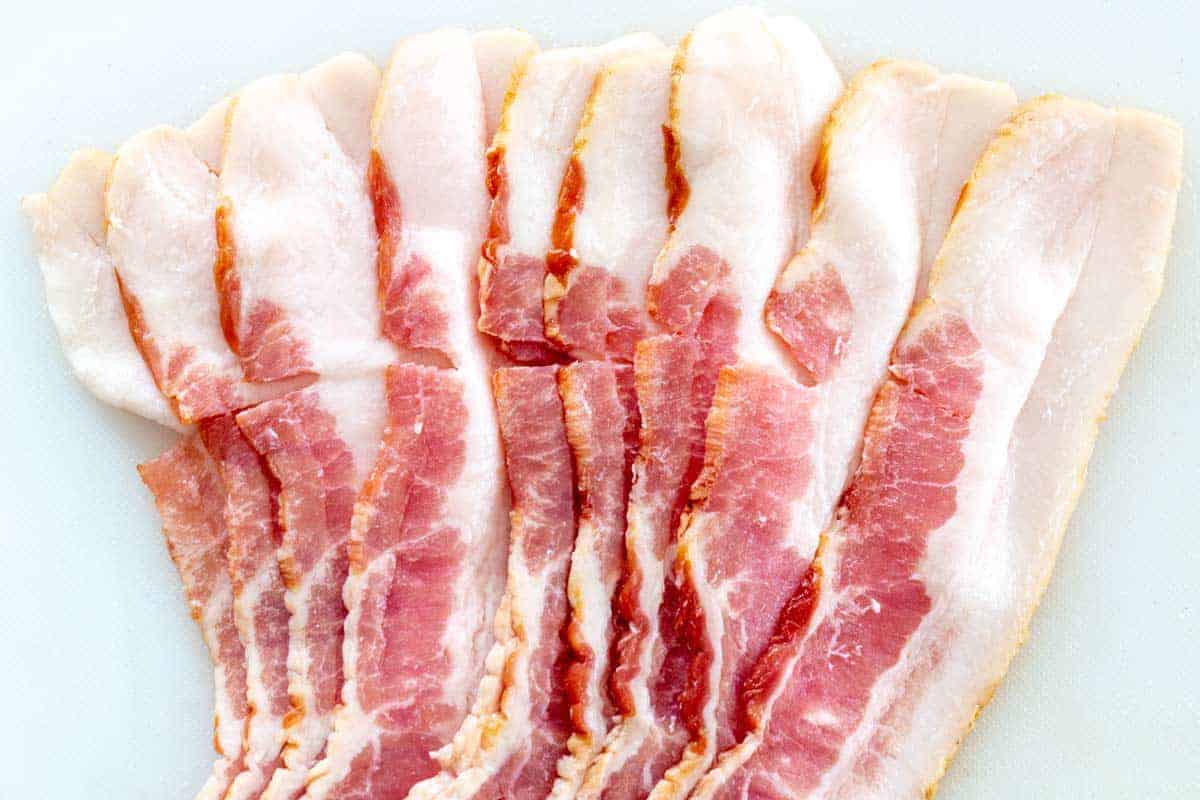 American-style bacon.