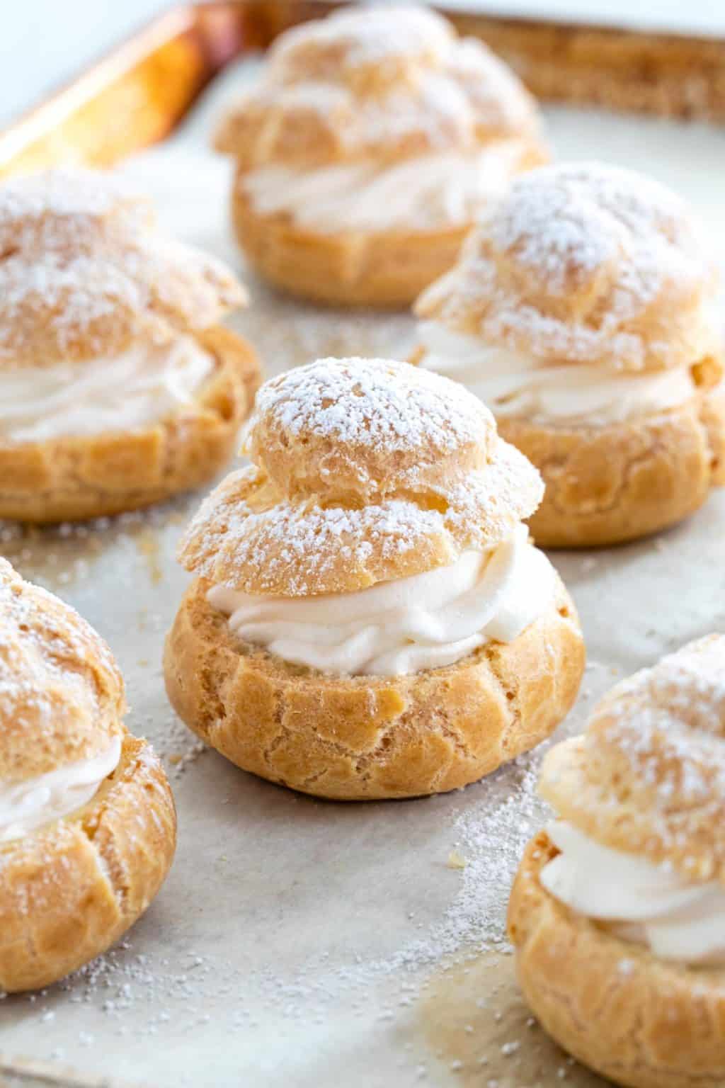 Homemade Cream Puffs (VIDEO) Jessica Gavin