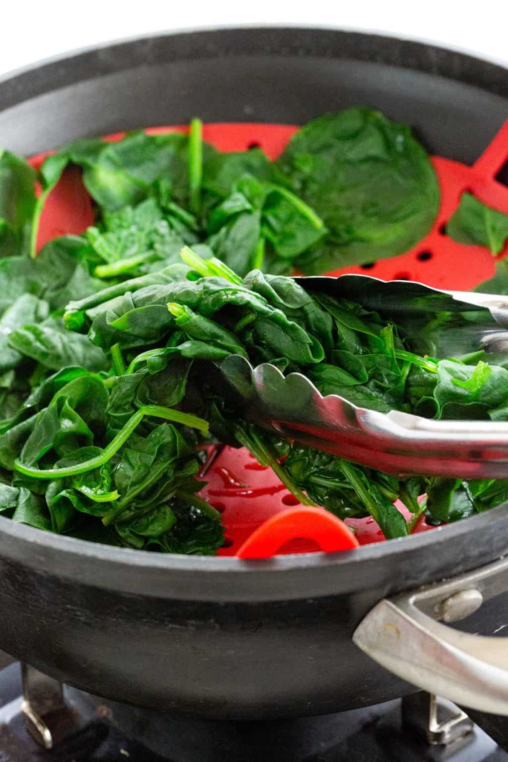 How to Cook Spinach (Saute, Steam, Blanch) - Jessica Gavin