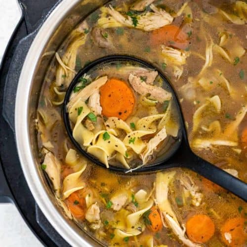 Easy Instant Pot Chicken Noodle Soup Jessica Gavin