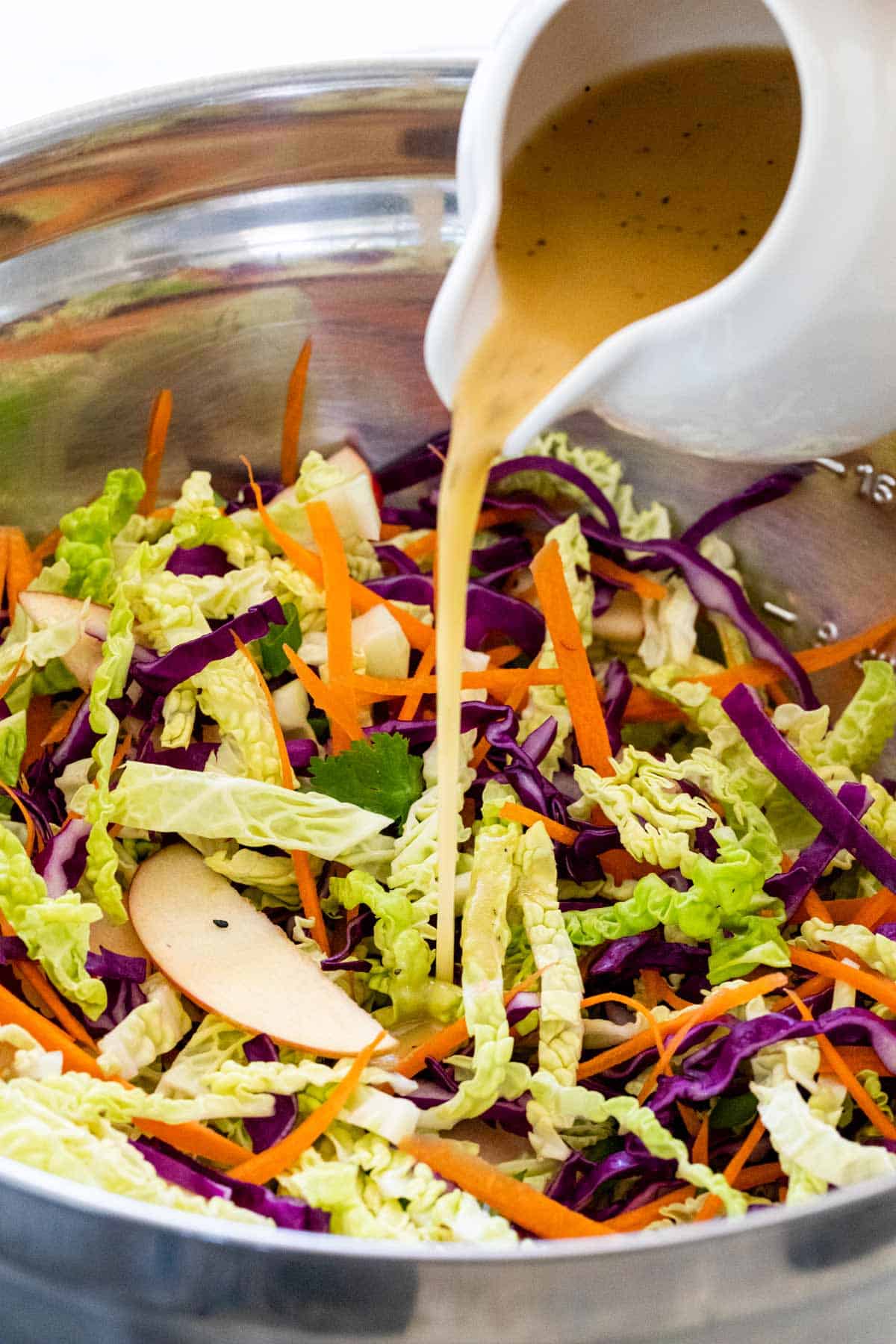 Asian Slaw with Sesame Ginger Dressing Jessica Gavin