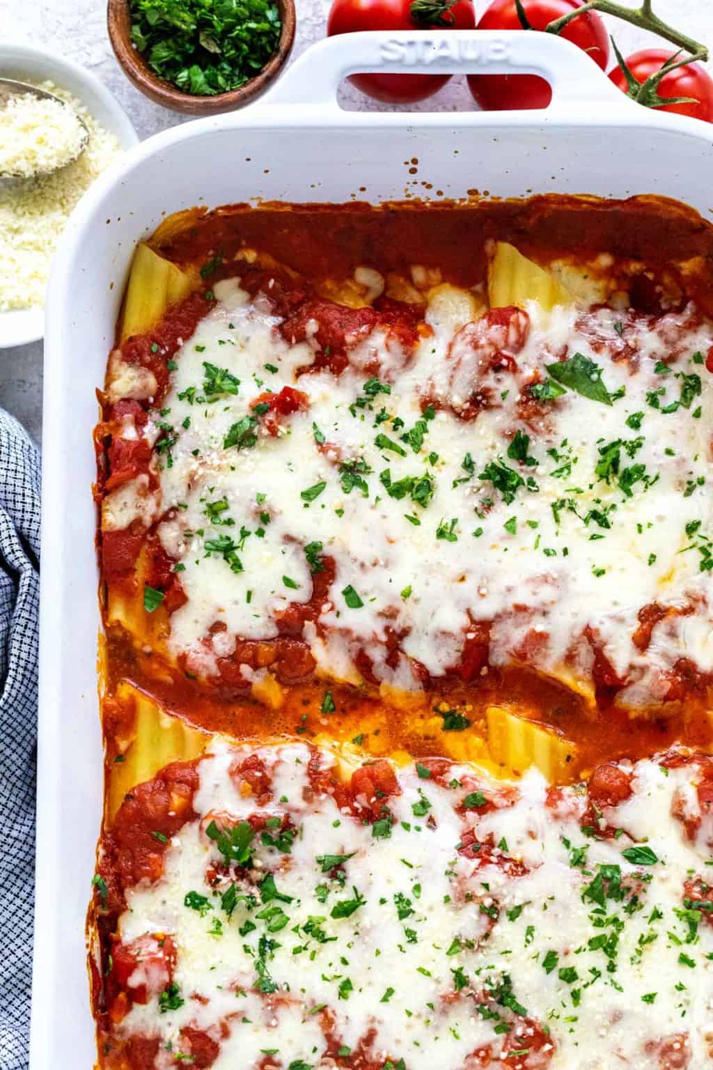 Manicotti Recipe Jessica Gavin
