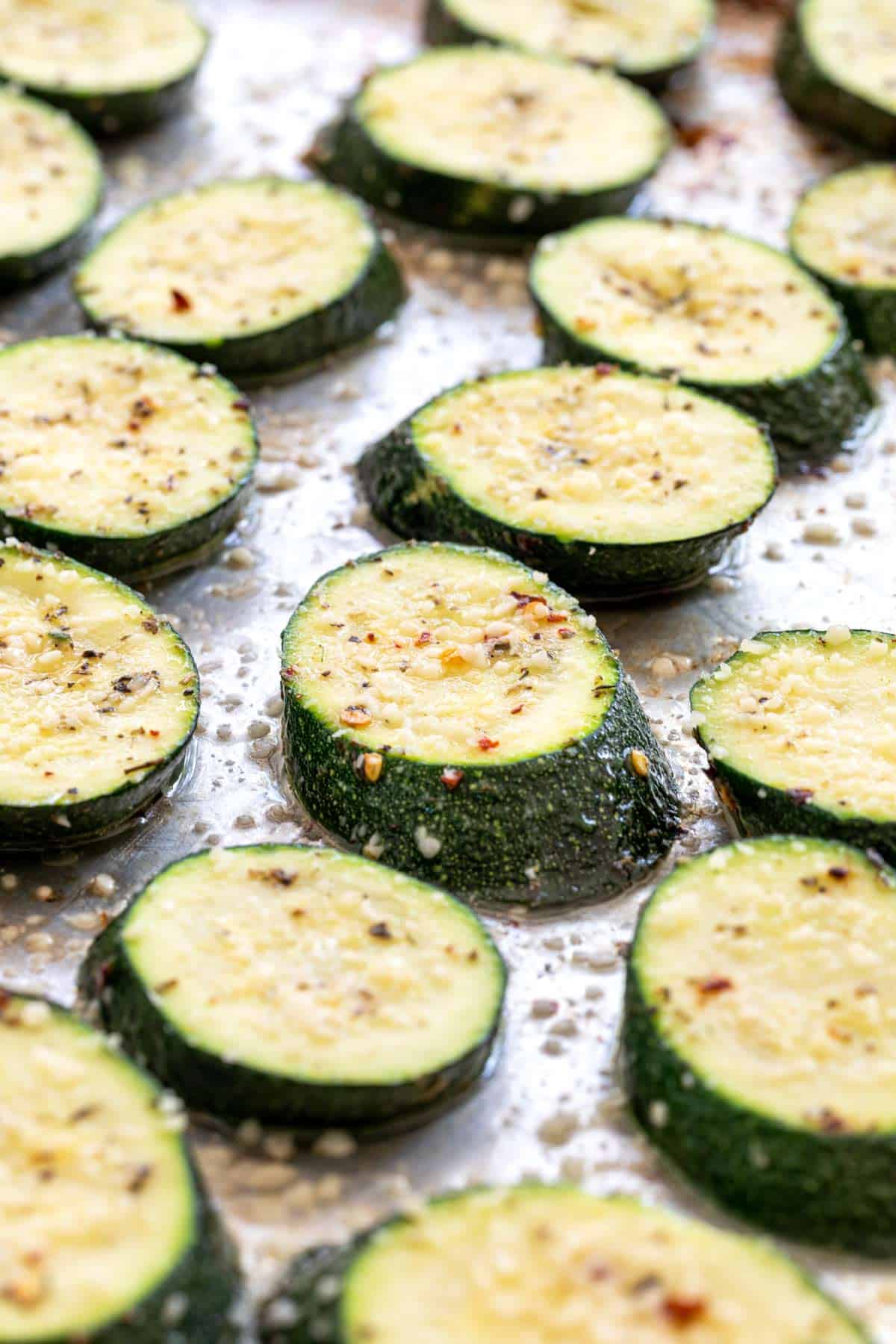Herb Roasted Zucchini with Parmesan Jessica Gavin
