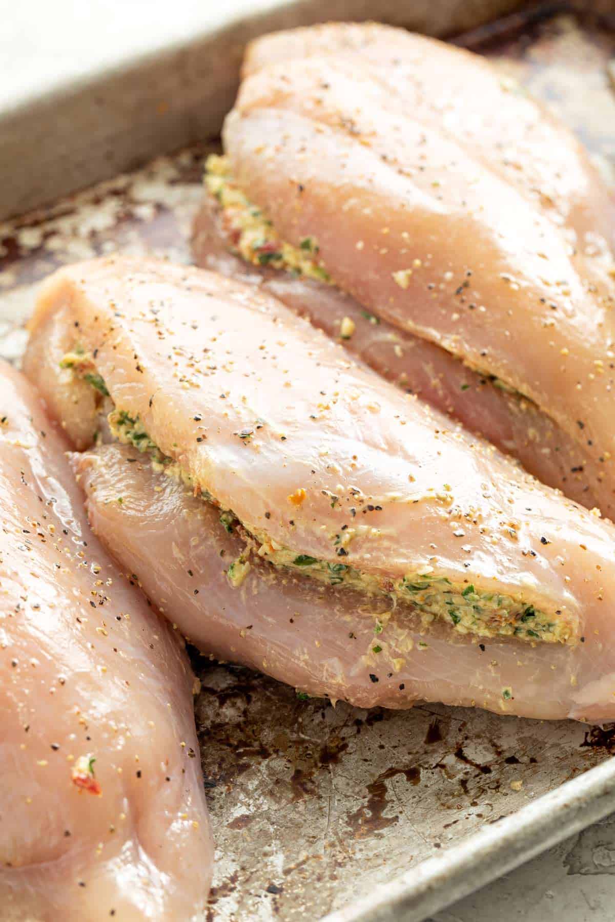 Stuffed Chicken Breast with Sundried Tomatoes Jessica Gavin