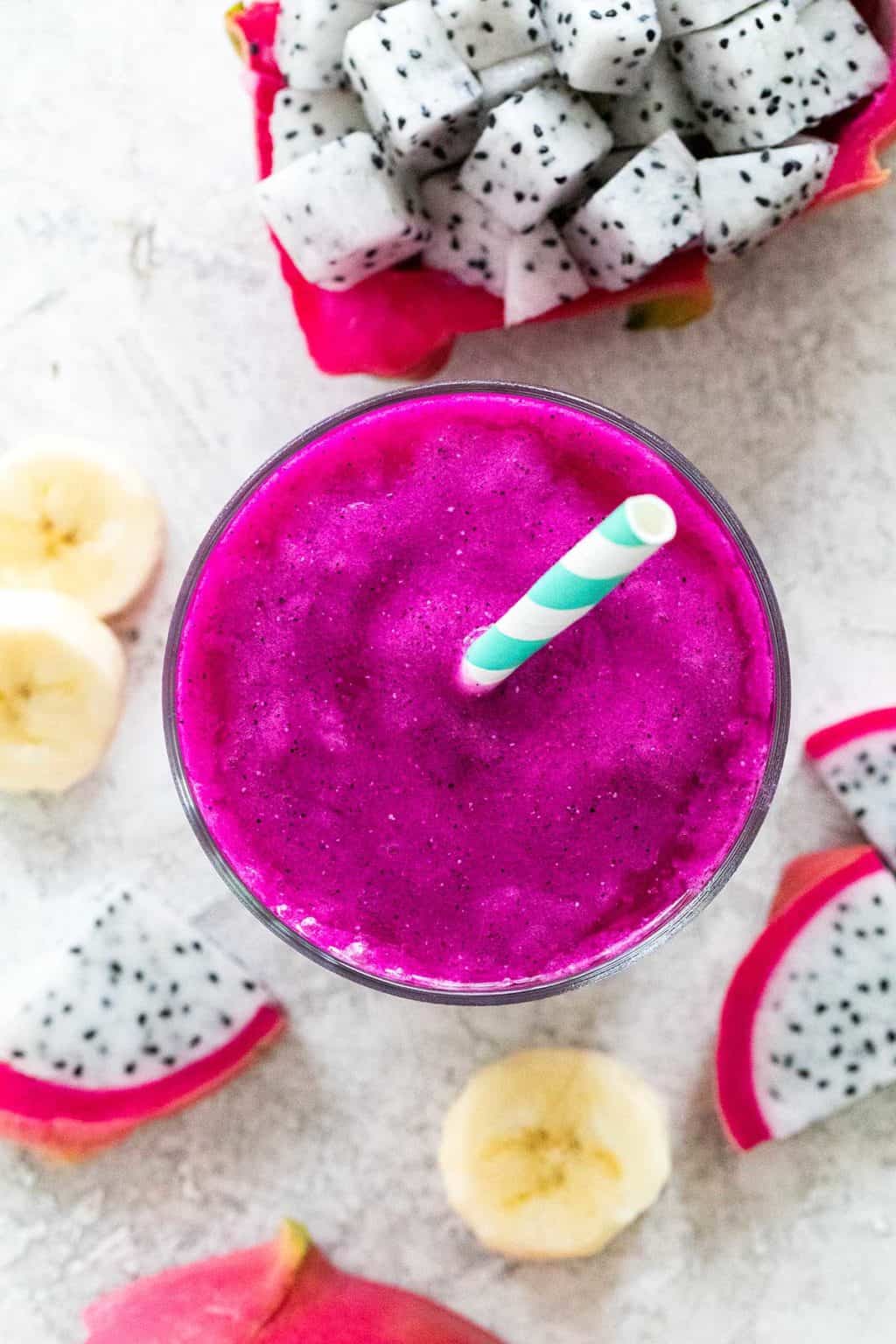 Dragon Fruit Smoothie Recipe Jessica Gavin