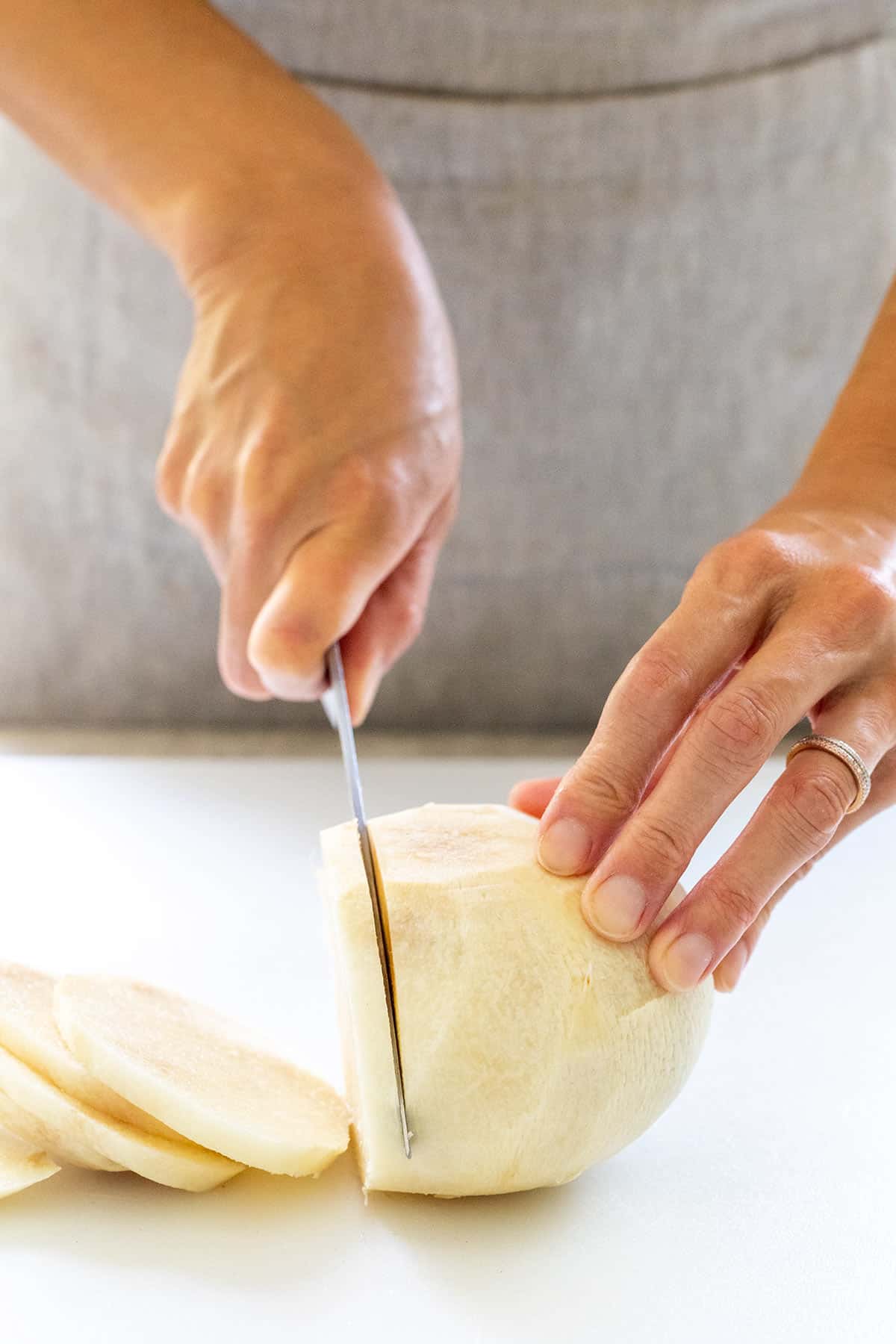 How to Cut Jicama Jessica Gavin
