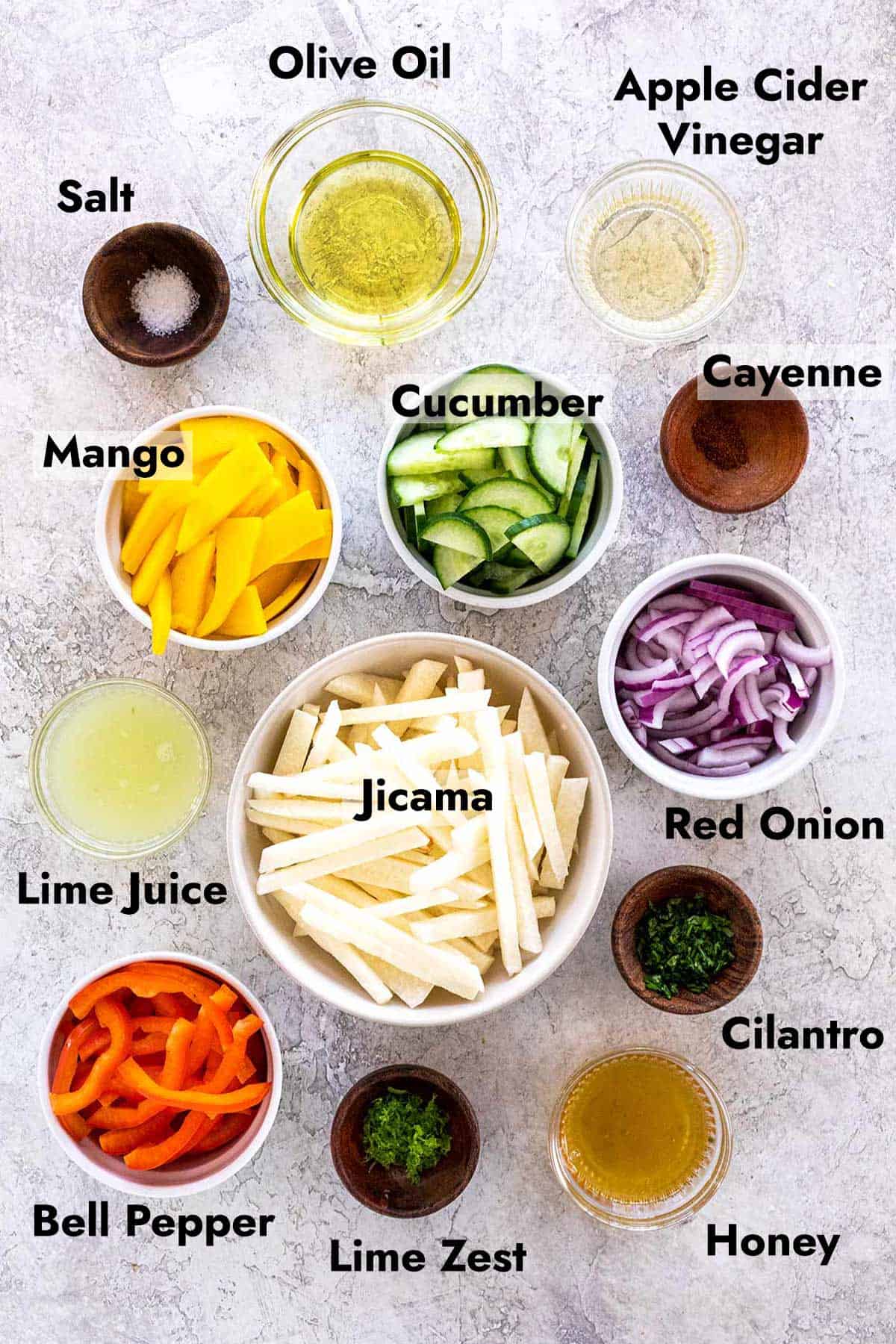 Jicama Salad with CilantroLime Dressing Jessica Gavin