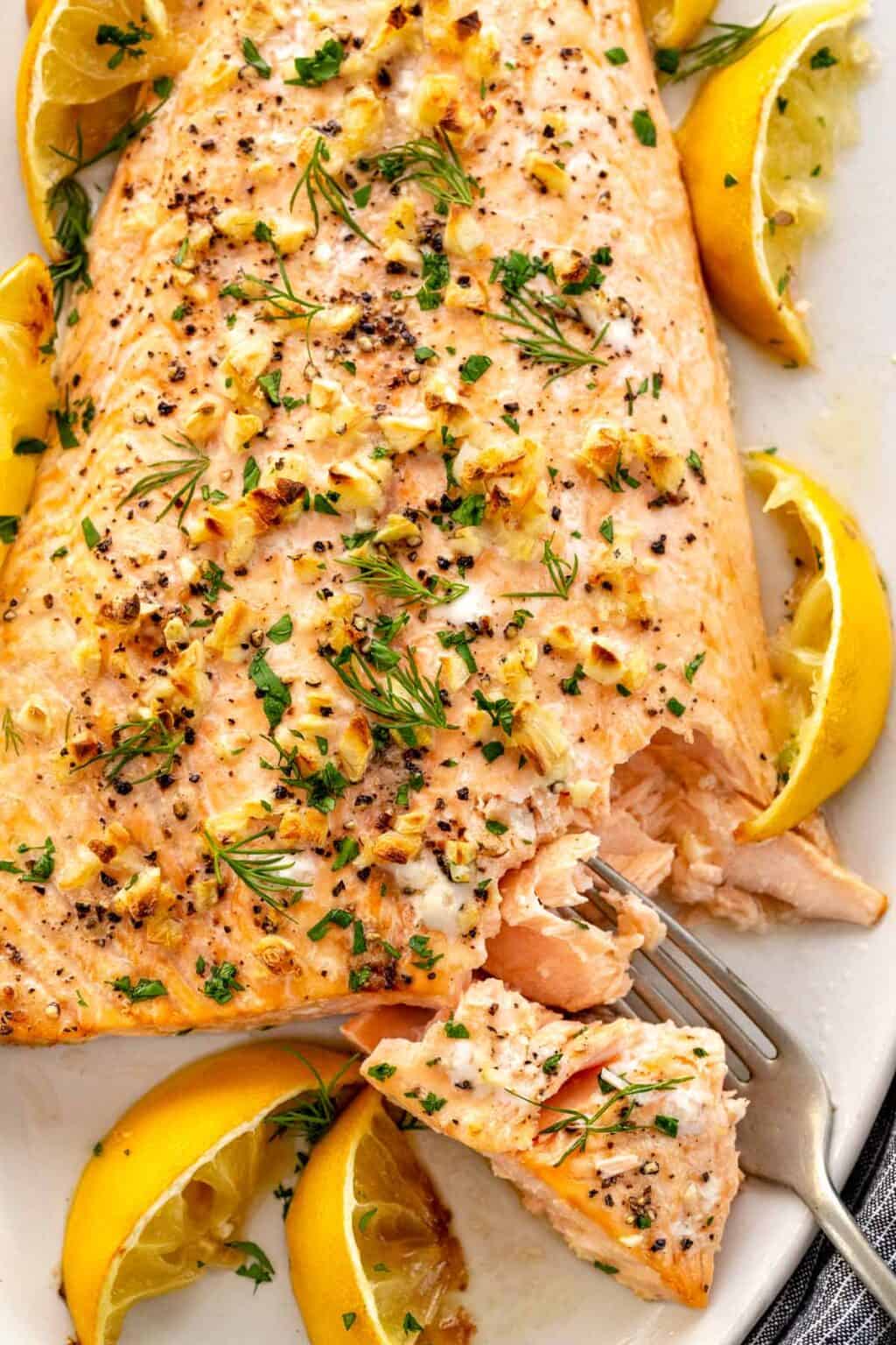 Baked Salmon Recipe Jessica Gavin